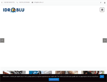 Tablet Screenshot of idroblu.it